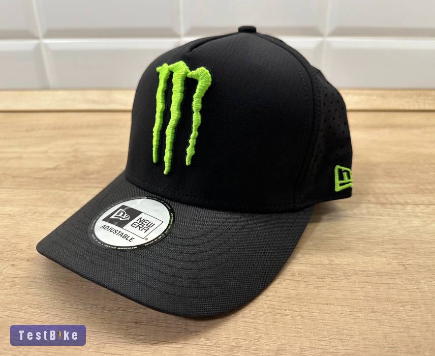 Új Monster Energy fekete hálós baseball sapka, cap, hat