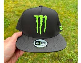 Új Monster Energy fekete hálós sapka, snapback 