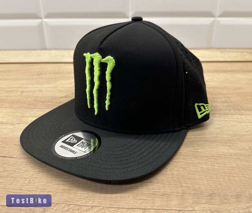 Új Monster Energy fekete hálós sapka, snapback, cap