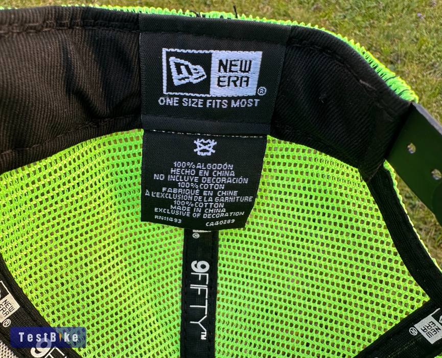 Új Monster Energy fekete/neon zöld hálós sapka, snapback