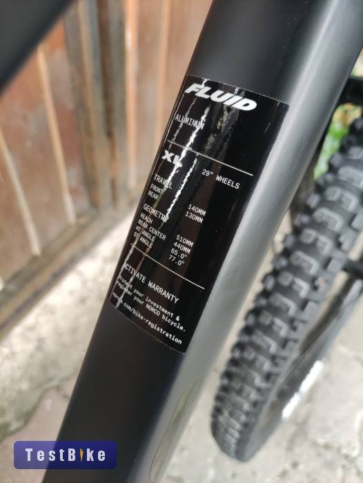 Új Norco Fluid FS 4 29” 2023 XL Matte Black, Garanciával!