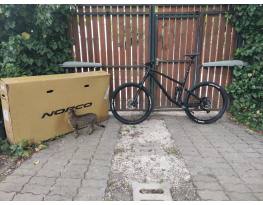 Új Norco Fluid FS 4 29” 2023 XL Matte Black, Garanciával!