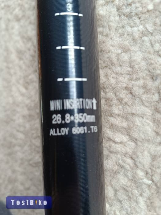 Új nyeregcső alu 26,8 mm