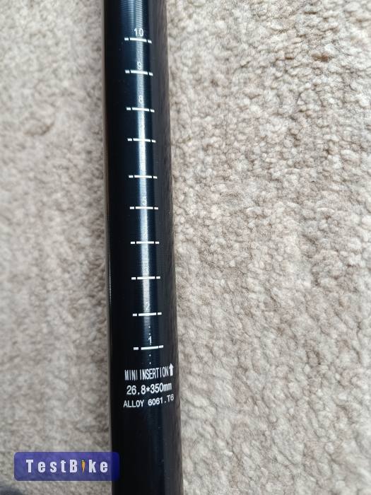 Új nyeregcső alu 26,8 mm