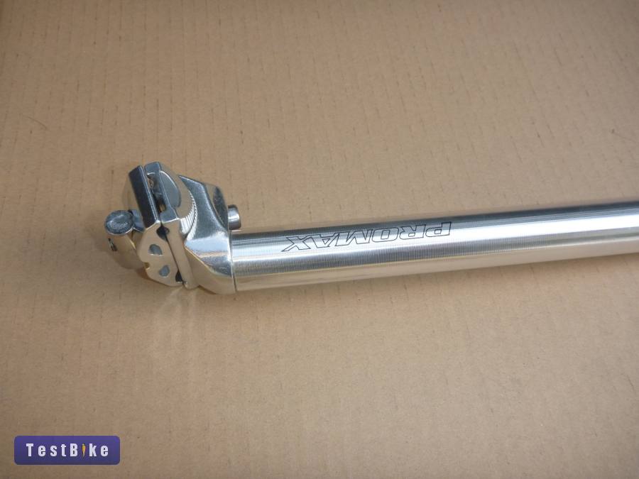 Új nyeregcső alu d25,0 ezüst, egycsavaros eladó