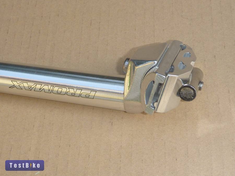 Új nyeregcső alu d25,0 ezüst, egycsavaros eladó