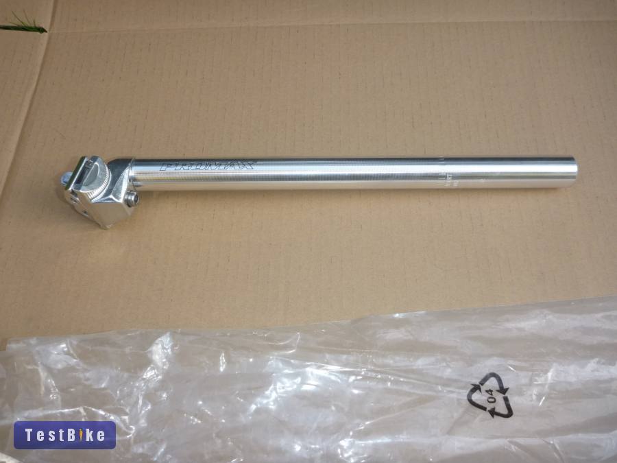 Új nyeregcső alu d25,0 ezüst, egycsavaros eladó