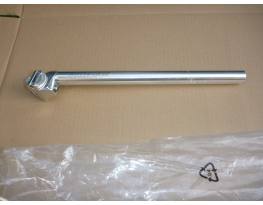 Új nyeregcső alu d25,0 ezüst, egycsavaros eladó