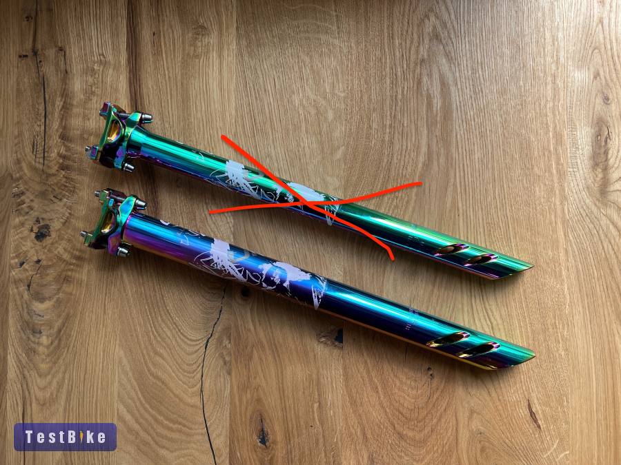 Új oil slick nyeregcső 31.6 / 380 mm