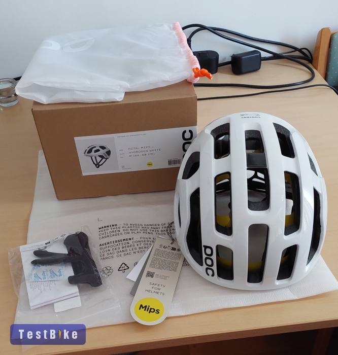 Új POC Octal MIPS sisak Hydrogen White M 54-60 