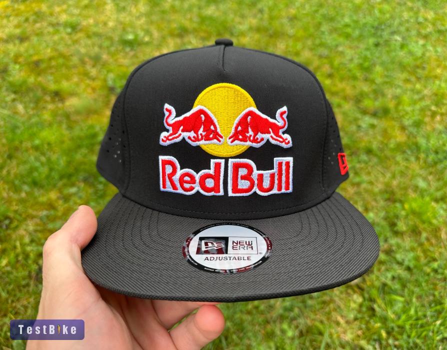Új Red Bull fekete mesh, hálós sapka, snapback