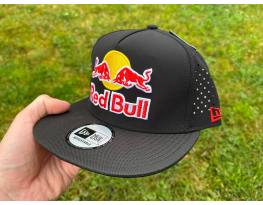 Új Red Bull fekete perforált hálós sapka, snapback