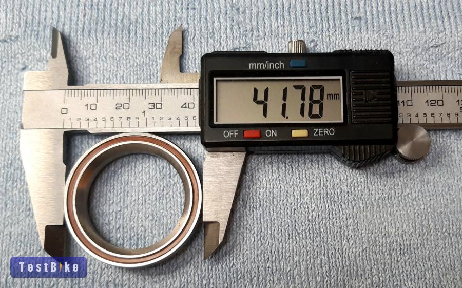 Új Ritchey 41,8×30,5 45°x45° kormánycsapágy