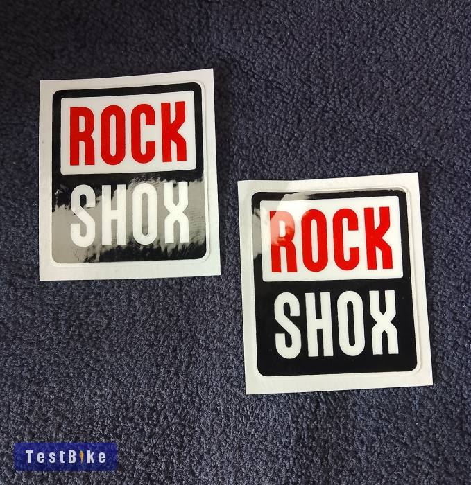 Új Rock shox kerékpár bicikli teleszkóp villa matrica 2db