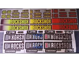 Új Rock Shox kerékpár teleszkóp villa matrica