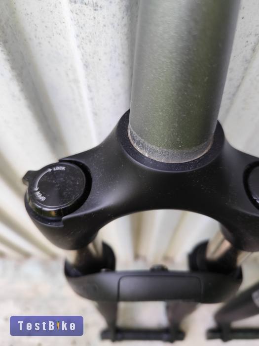 Új Rock Shox Paragon TK Silver 65 mm 700c
