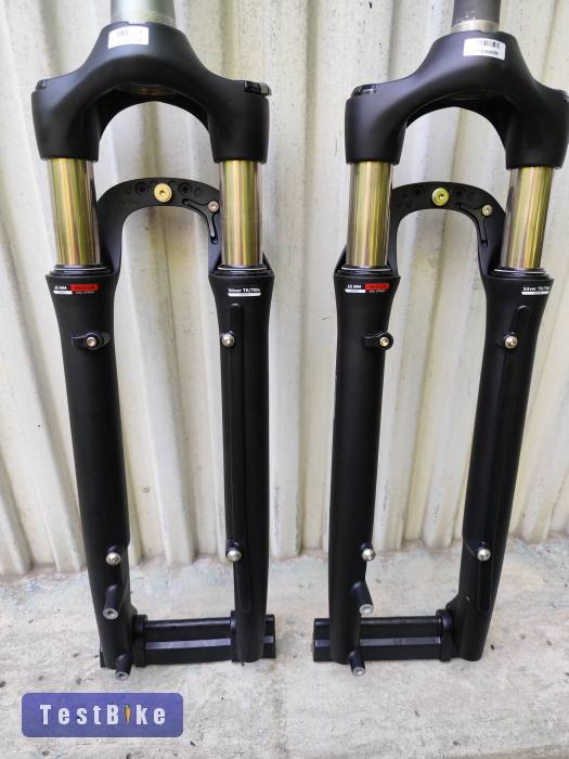 Új Rock Shox Paragon TK Silver 65 mm 700c
