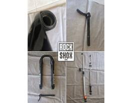 Új Rockshox 35 alkatrészek, csillapítás, láb, levegős oldal