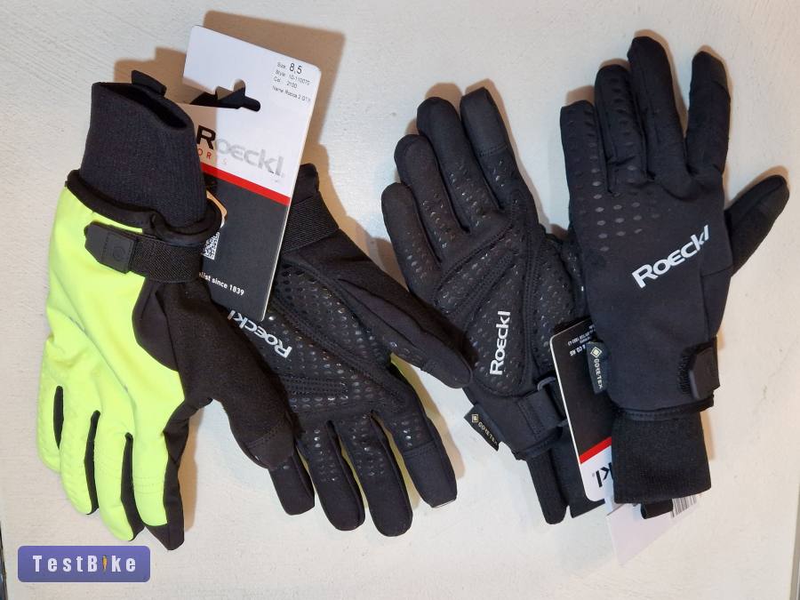 Új Roeckl Rocca 2 Gtx téli kerékpáros kesztyű S