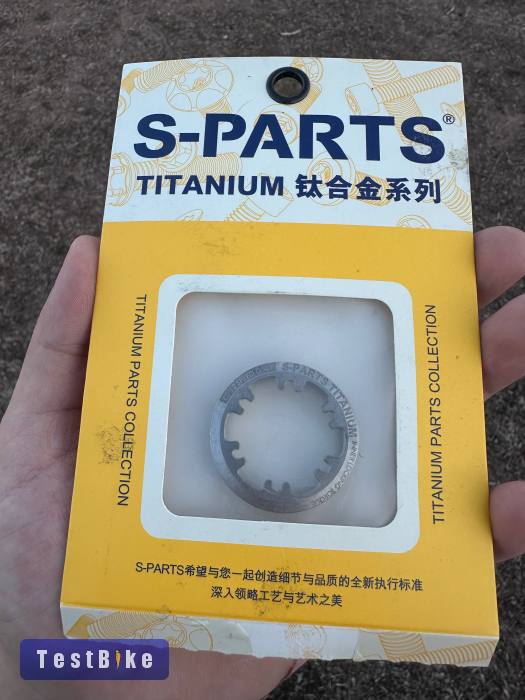 Új S-Parts titanium kazetta  zárógyűrű (HG) S12
