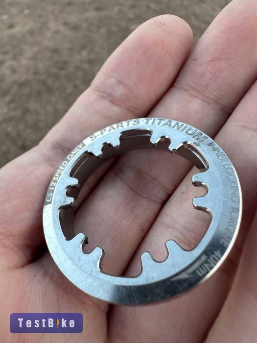Új S-Parts titanium kazetta  zárógyűrű (HG) S12