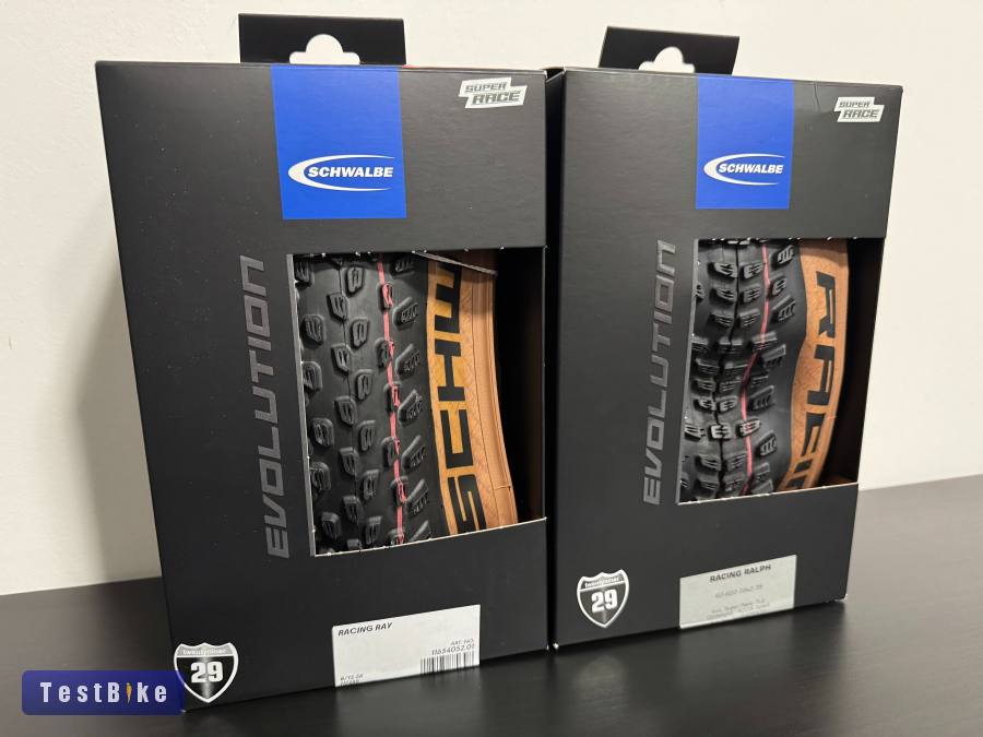 Új Schwalbe Racing Ray + Racing Ralph Super Race 29x2.35