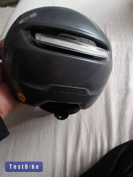 Új Scott Il Doppio Plus M-es beépített lámpás sisak