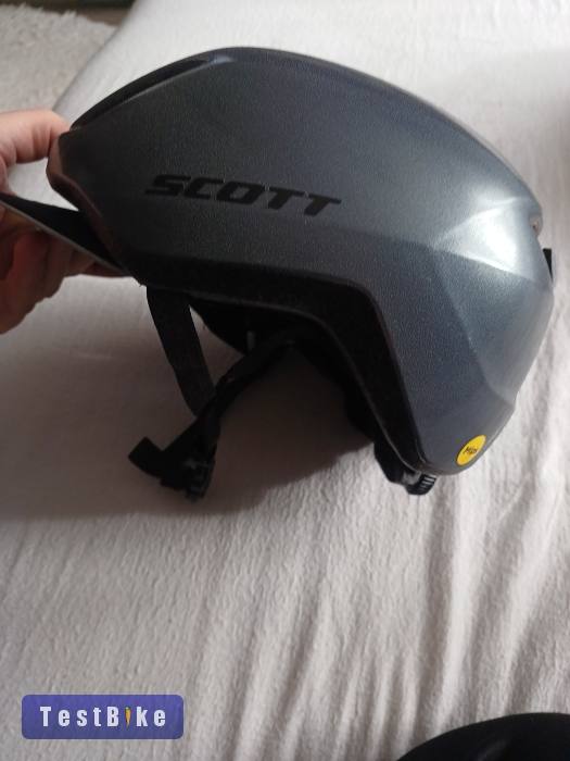 Új Scott Il Doppio Plus M-es beépített lámpás sisak