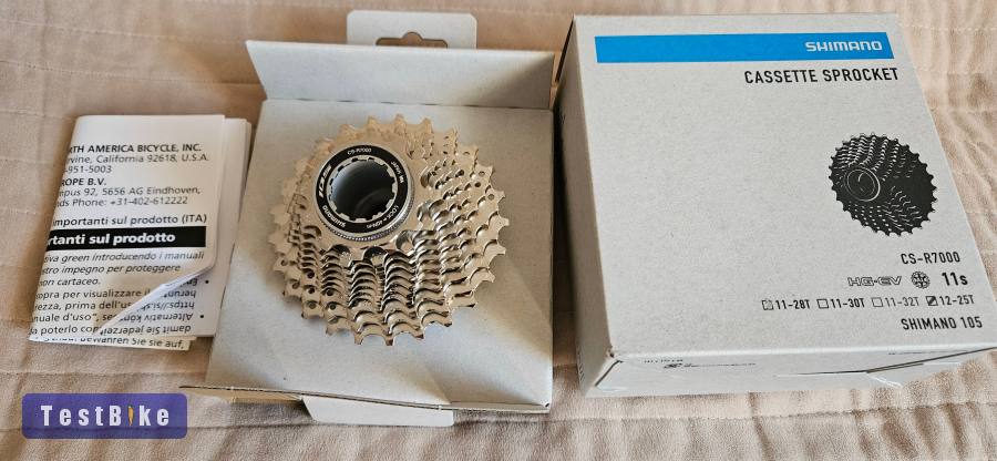 Új Shimano 105 CS-R7000 12-25 sor 