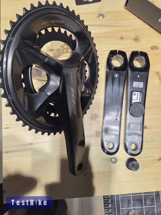 Új Shimano 105 hajtókar wattmérővel eladó