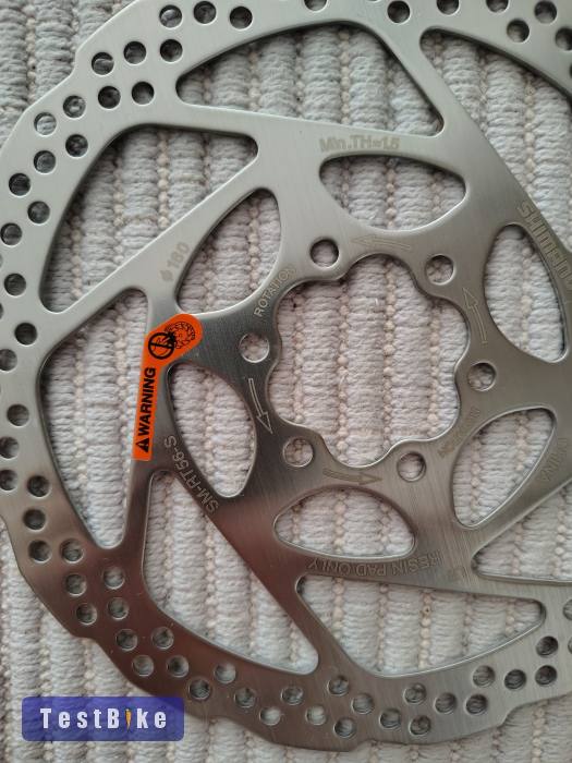 új Shimano 160mm resin féktárcsa 4db, SM-RT56S