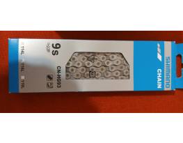 Új Shimano 9s kazetta + lánc CN HG 93