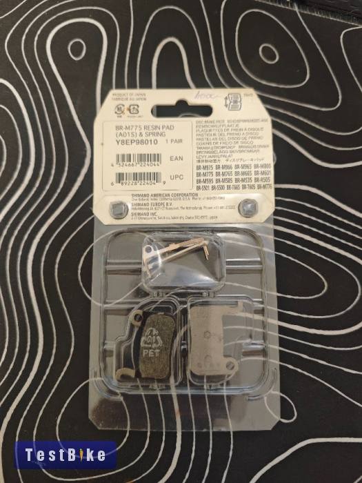 Új Shimano A01S fémes fékbetét
