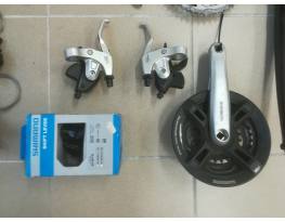 Új Acera SL-M360L 3s,Használt Shimano FC-M171 6/7/8s