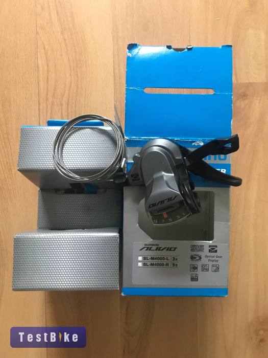 Új Shimano Alivio SL-M4000-R 9s ezüst váltókar eladó