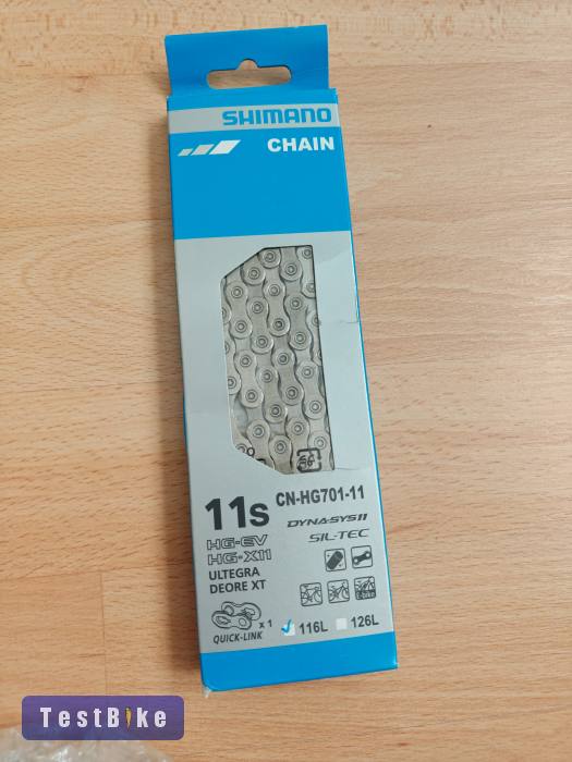 Új Shimano CN-HG701-11 (Deore XT, Ultegra) 116 szem eladó