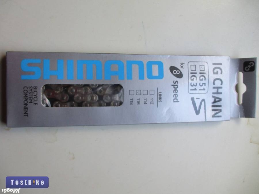 Új Shimano CN-IG51  8 sebességes lánc eladó.