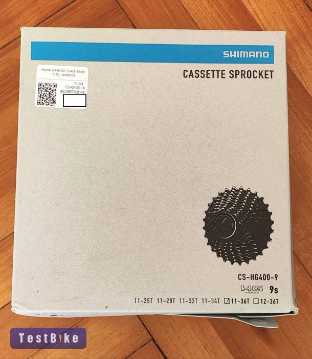 Új Shimano CS-HG400-9 11-36T  9 sebességes fogaskoszorú