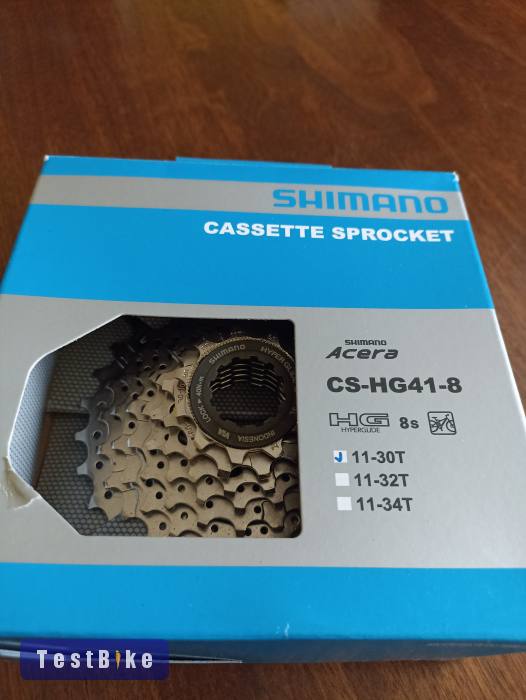 Új Shimano CS-HG41 kazetta