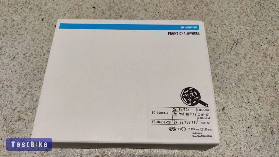 Új Shimano Cues hajtás 46/30T