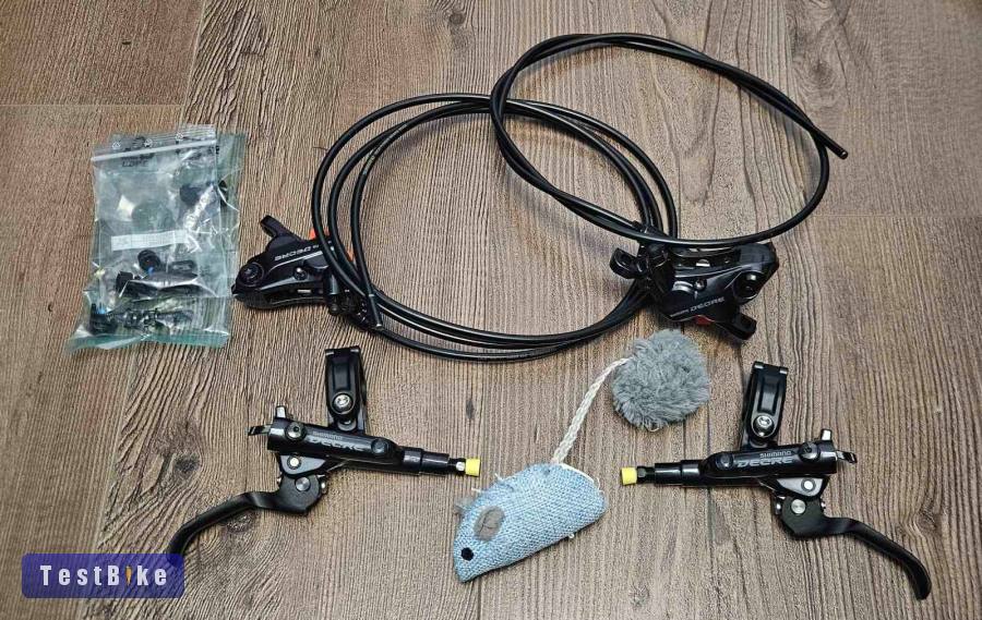 Új Shimano Deore M6120 4 dugattyús fékszett eladó