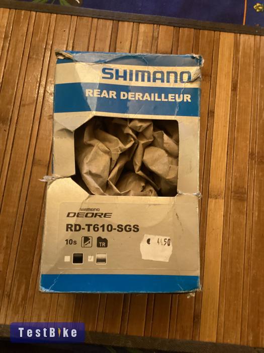 Új Shimano Deore T610-SGS 10 Sebességes Hátsó Váltó