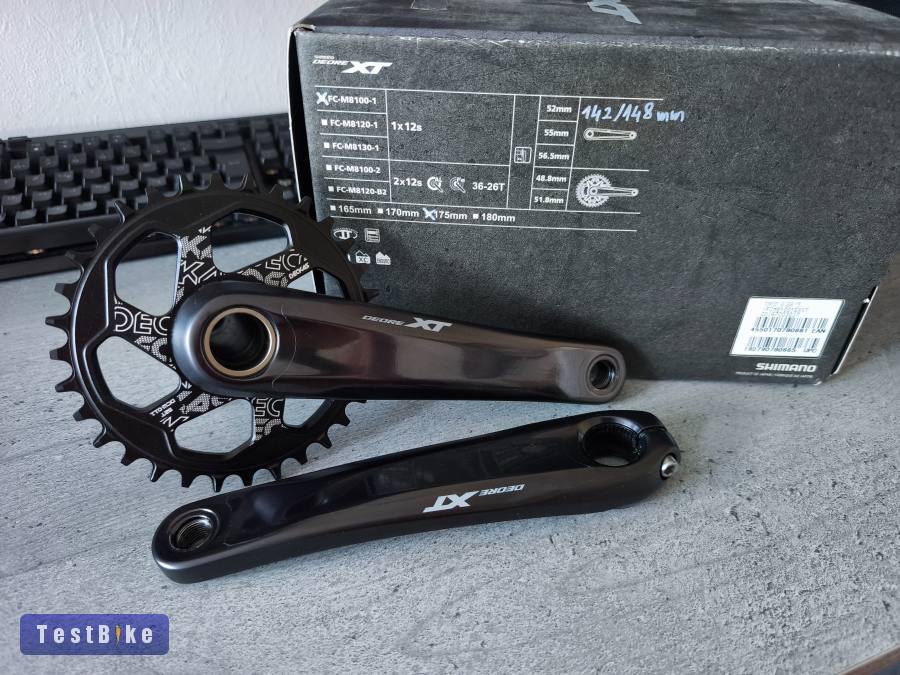 Új! Shimano Deore XT 12s hajtómű 32T lánctányérral 