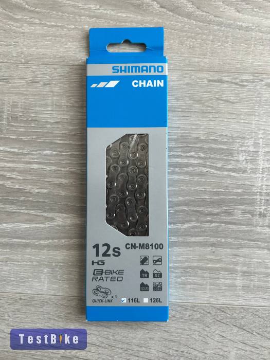 Új Shimano Deore XT CN-M8100 lánc, 12-seb., 116 szem