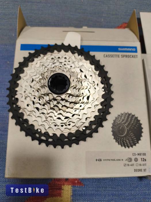 Új Shimano Deore XT CS-M8100 lánckerék sor 12S kazetta 