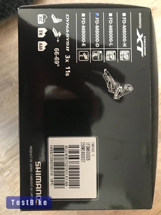 Új Shimano Deore XT első váltó eladó