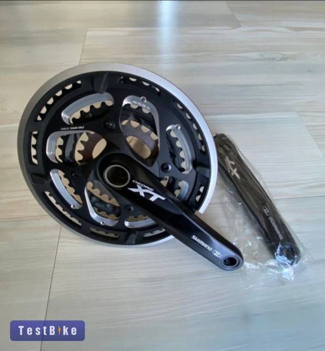 Új Shimano Deore XT M780/T780 hajtómű 165mm