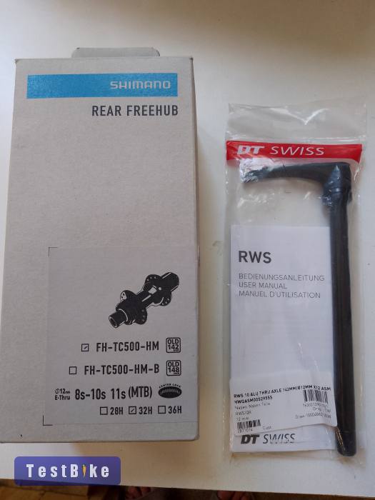 Új! Shimano FH-TC500-HM 142mm 32H hátsó agy