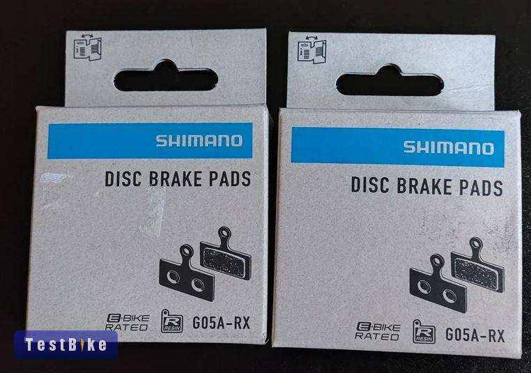 Új Shimano G05A-RX gyantás kerékpár tárcsafék pofa 2 pár