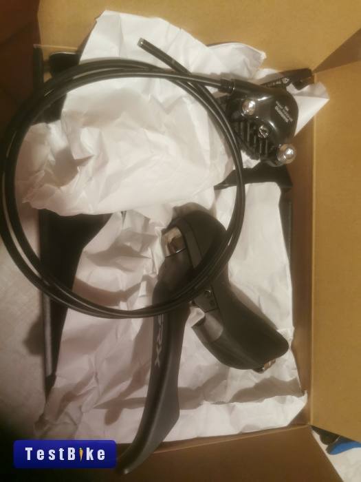 Új Shimano GRX 810 baloldali fékváltó kar és fék. 